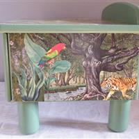 Kindernachttisch "Dschungel"