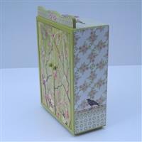 Minischrank "Vögel und Kirschblüten"