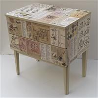 Schubladenkommode "Bauzeichnungen"