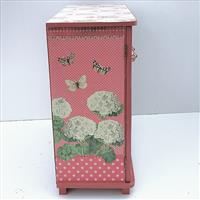 Puppenschrank "Geranien"  