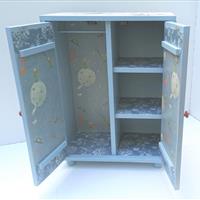 Großer Puppenschrank "Birds"  