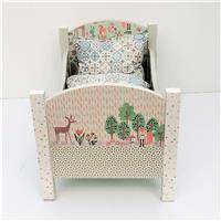 Puppenbett "Das arglose Reh"   