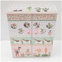  Puppenschrank "Zirkuspferde"  