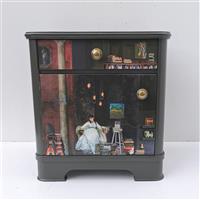 Nach der Autorenlesung in der Buchhandlung