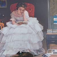 Nach der Autorenlesung in der Buchhandlung