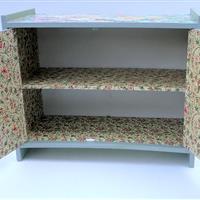 Minikommode "Papageiengarten"