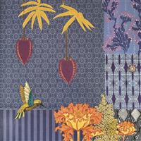 Kolibri im nächtlichen Beet