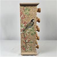 Minikommode "Blumenmuster"