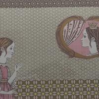 Puppenschrank "Die kleine Prinzessin in der Ahnengalerie"