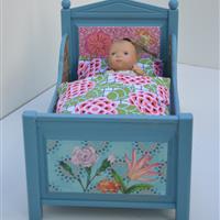 Puppenbett "Apfelblüte"  