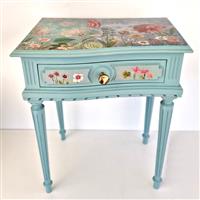 Chippendaletisch "Zarte Blüten"